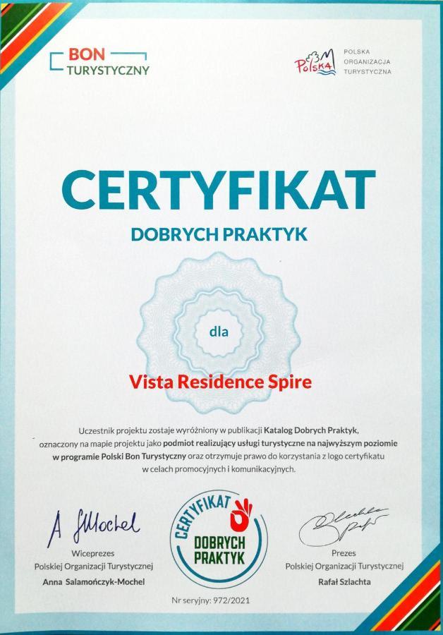 Vista Residence Spire Varşovia Exterior foto